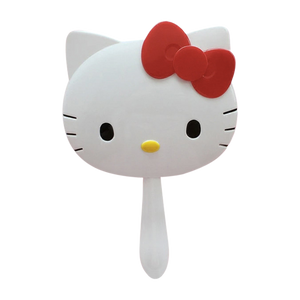 Hello Kitty handheld vanity mirror - white