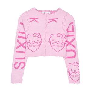 Hello Kitty pink knitted sweater