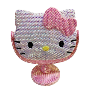 Hello Kitty rhinestone vanity mirror