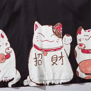 Japanese lucky cats kimono