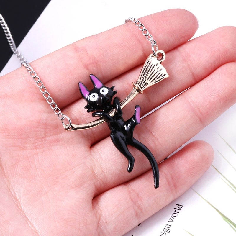 Kiki's Delivery Service Jiji necklace