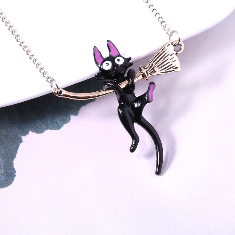 Kiki's Delivery Service Jiji necklace