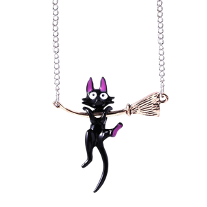 Kiki's Delivery Service Jiji necklace