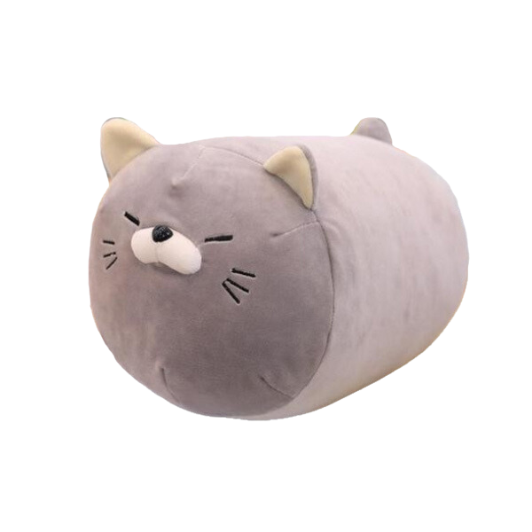 Munchkin cat plush toy - grey