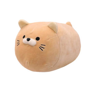 Munchkin cat plush toy - peach