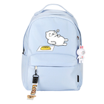 Load image into Gallery viewer, Neko Atsume cat backpack - blue
