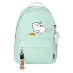 Load image into Gallery viewer, Neko Atsume cat backpack - green
