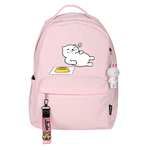 Load image into Gallery viewer, Neko Atsume cat backpack - pink
