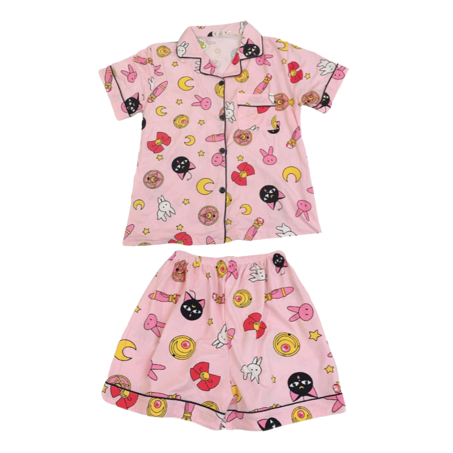 Sailor Moon Luna pyjama set