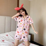 Load image into Gallery viewer, Sailor Moon Luna cotton two-piece pyjama set
