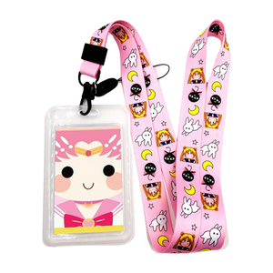 Sailor Moon Luna lanyard and ID holder - Mini Moon