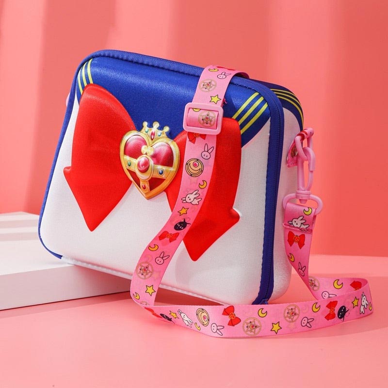 Sailor Moon Luna satin shoulder bag