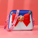 Load image into Gallery viewer, Sailor Moon Luna satin shoulder bag
