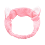 Load image into Gallery viewer, Soft fleece cat ears hairband - pink
