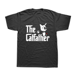 Load image into Gallery viewer, The Catfather t-shirt - black
