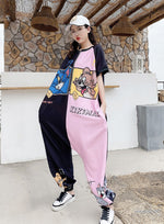 Load image into Gallery viewer, Tom &amp; Jerry short-sleeve jumpsuit
