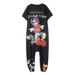 Load image into Gallery viewer, Tom &amp; Jerry short-sleeve jumpsuit
