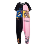 Load image into Gallery viewer, Tom &amp; Jerry short-sleeve jumpsuit
