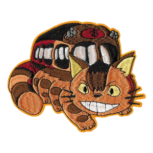 Totoro Catbus embroidered patch