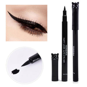 Waterproof cat-shaped liquid eyeliner pen